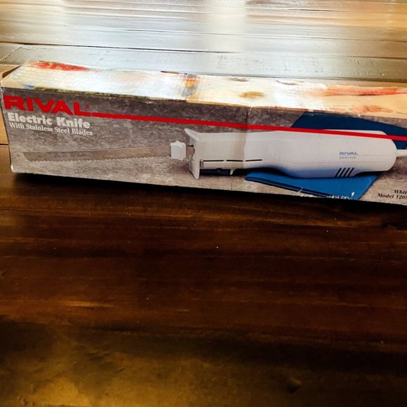 Rival Kitchen Rival Electric Knife Easy Grip Handle Stainless Steel